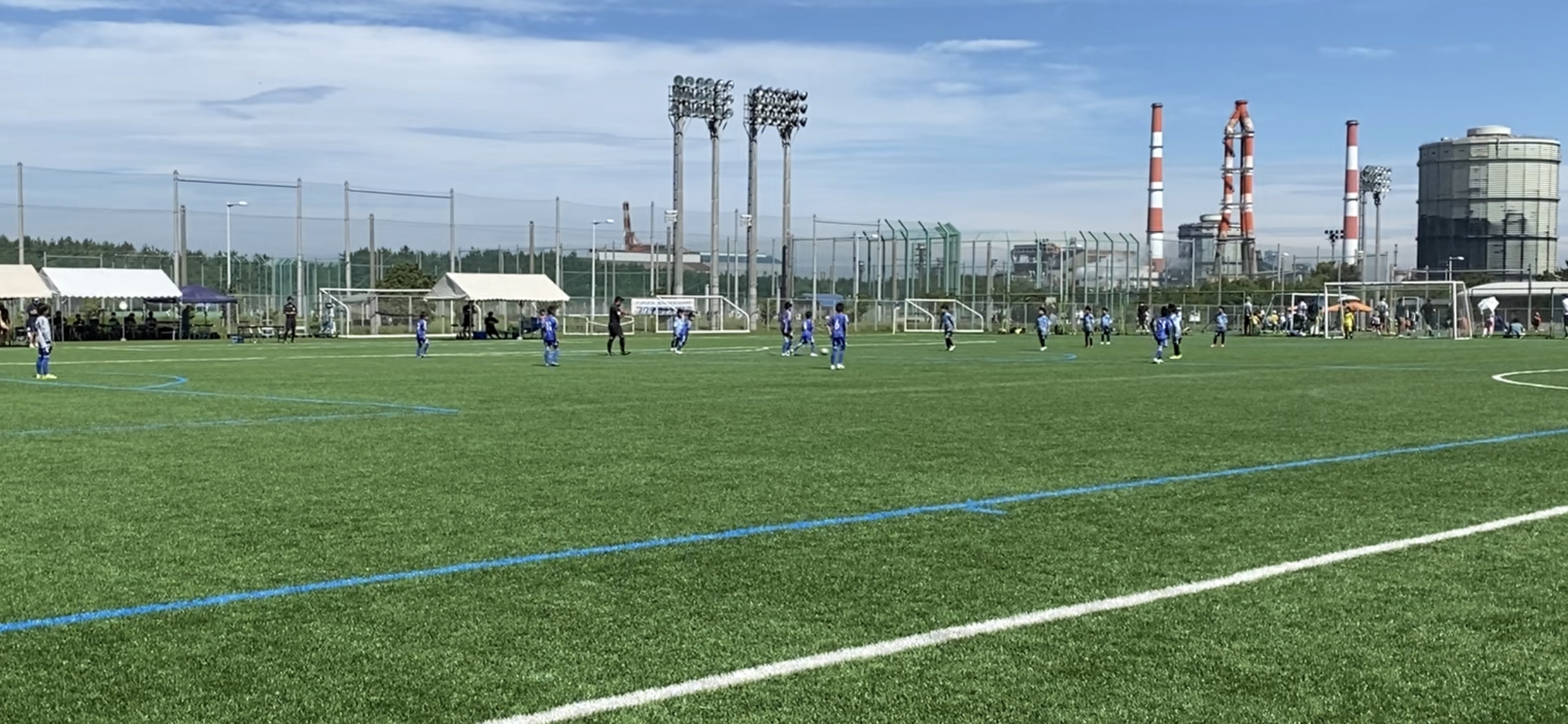 千葉市少年サッカー大会3年生の部　準々決勝
