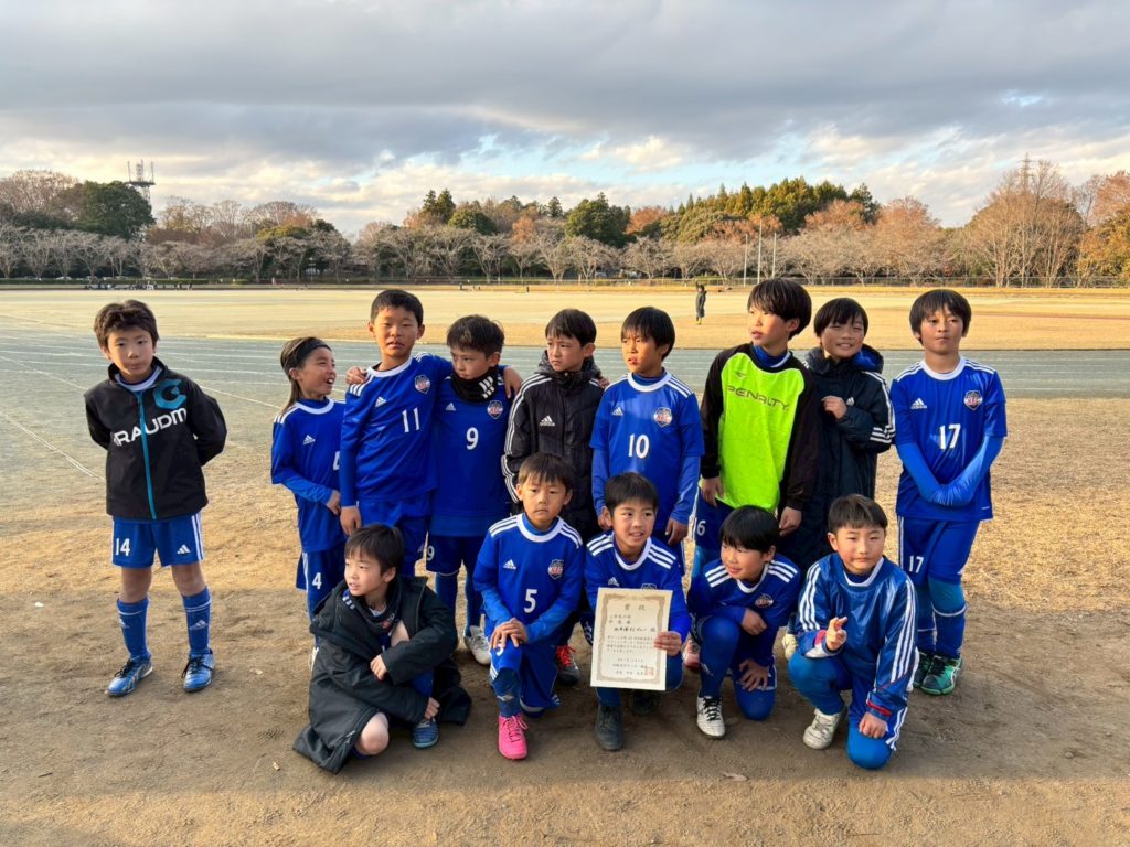 3年生　四街道チャリティー　準優勝🥈